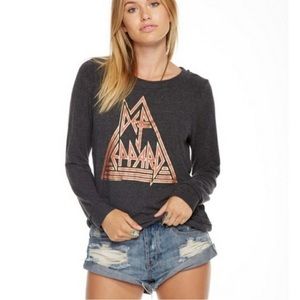 Chaser Def Leppard Classic Logo Sweatshirt